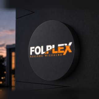 Kaseton Z Kompozytu Okragly Plaski z logo Folplex [asset:kaseton-okragly-folplex-v3-square-pixel-safe-v2.png]