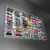 gablota z plexi na hot wheels 48 miejsc plecy lustro srebrne wypełniona z boku