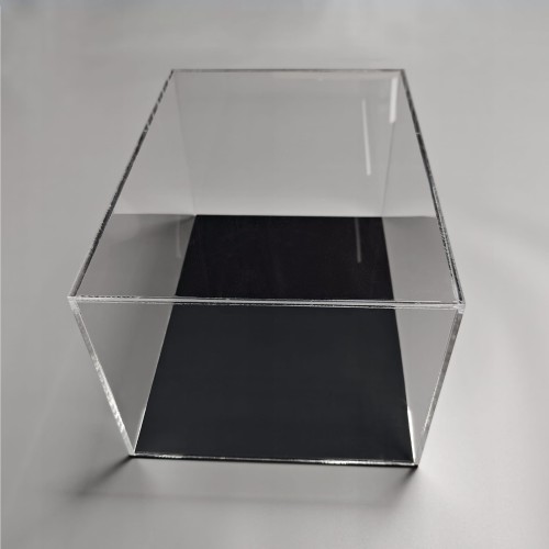 gablota z pleksi na klocki lego widok z boku