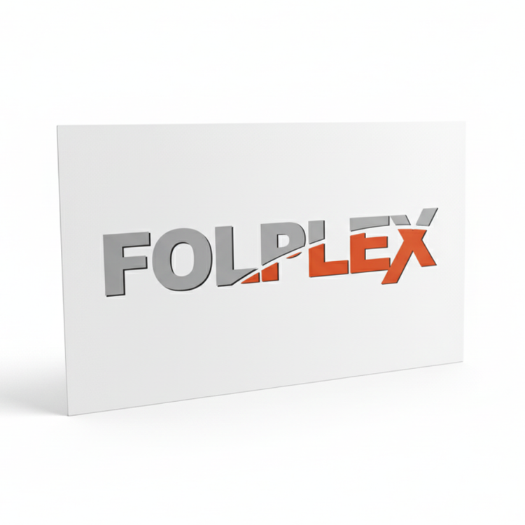 szyld reklamowy na wymiar z nadrukiem z własną grafiką - folplex