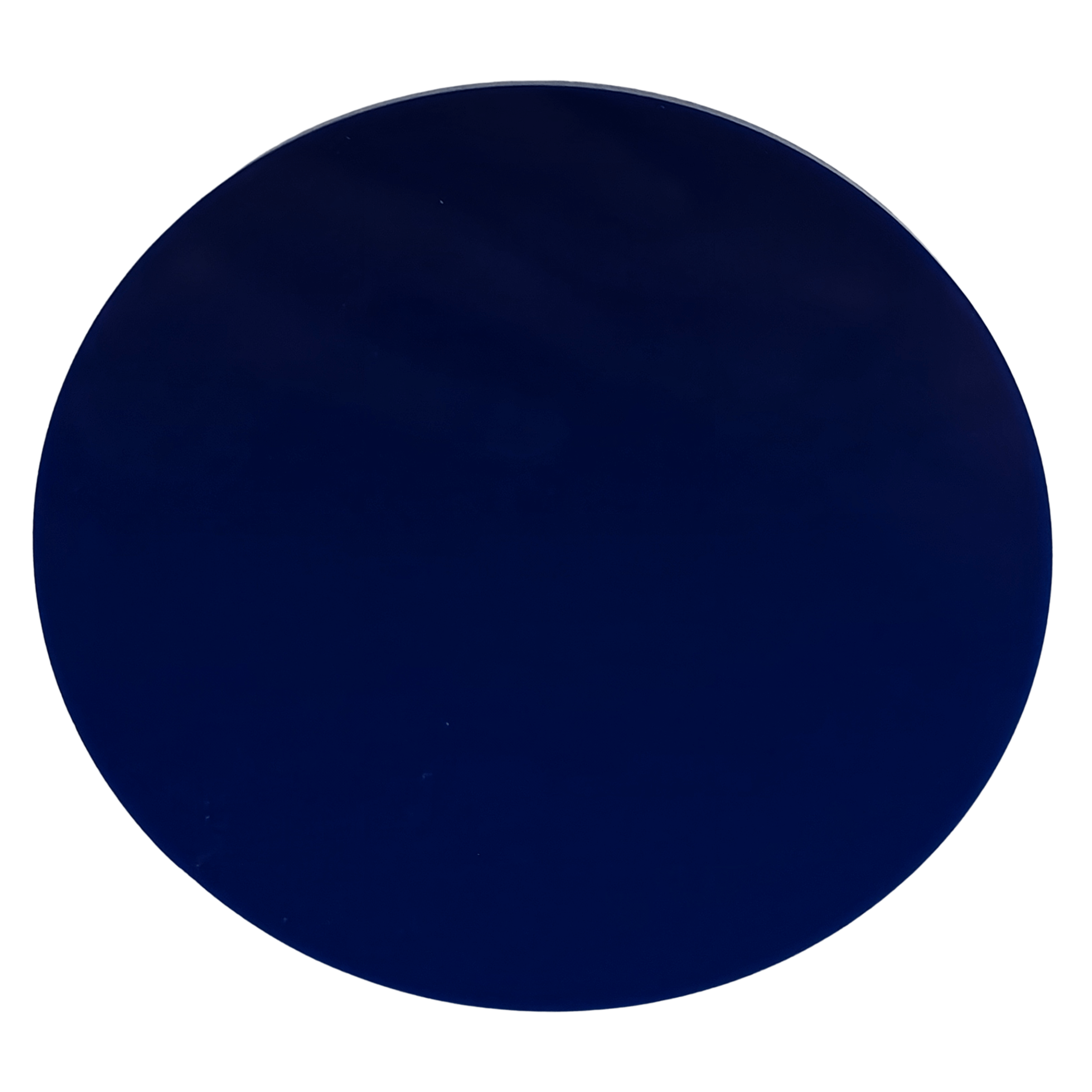 Koło Z Plexi Niebieskiej Ciemnej PERSPEX® 744 3mm Cięte Laserem Na Wymiar