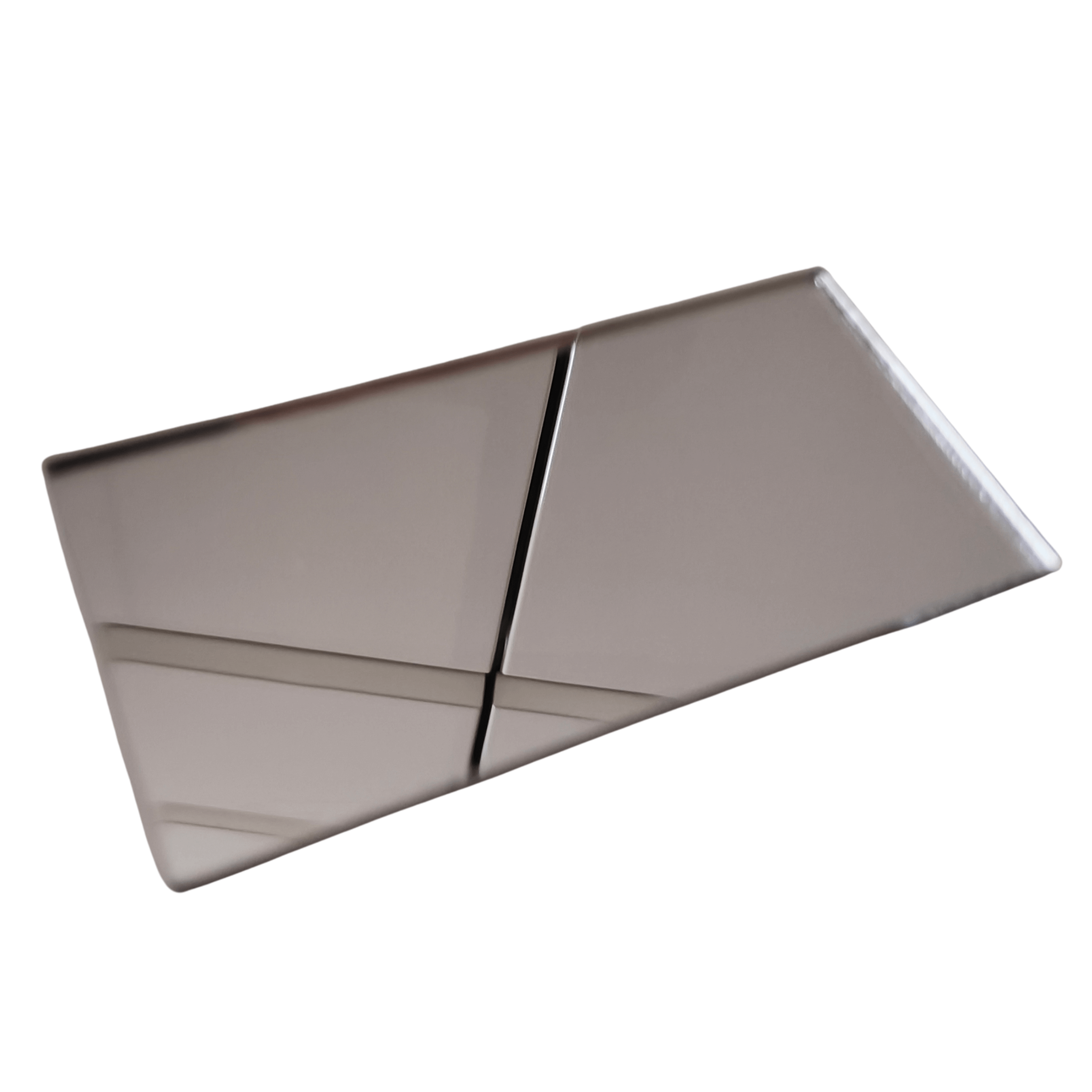 Prostokąt Z Plexi Lustro Srebrne 3mm Cięty Laserem Na Wymiar