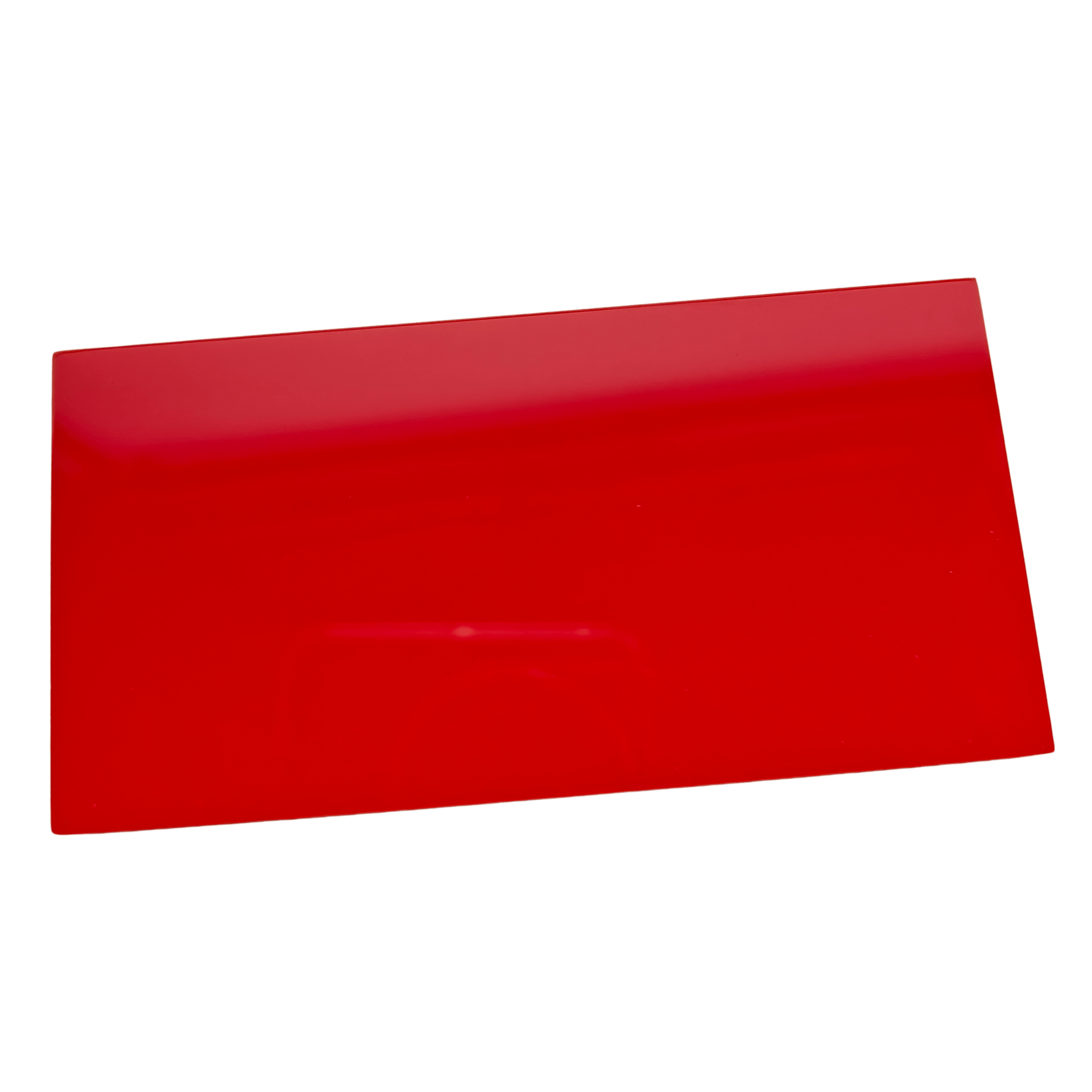 Prostokąt Z Plexi Czerwonej Jasnej 3mm PERSPEX® 440 Cięty Laserem Na Wymiar