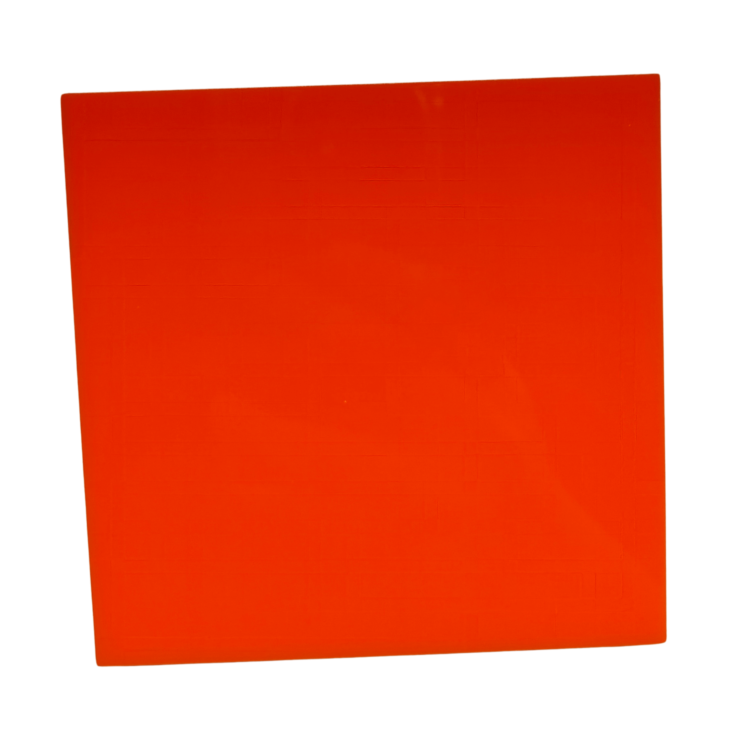 Kwadrat Z Plexi Pomarańczowej 3mm PERSPEX® 363 Cięty Laserem Na Wymiar