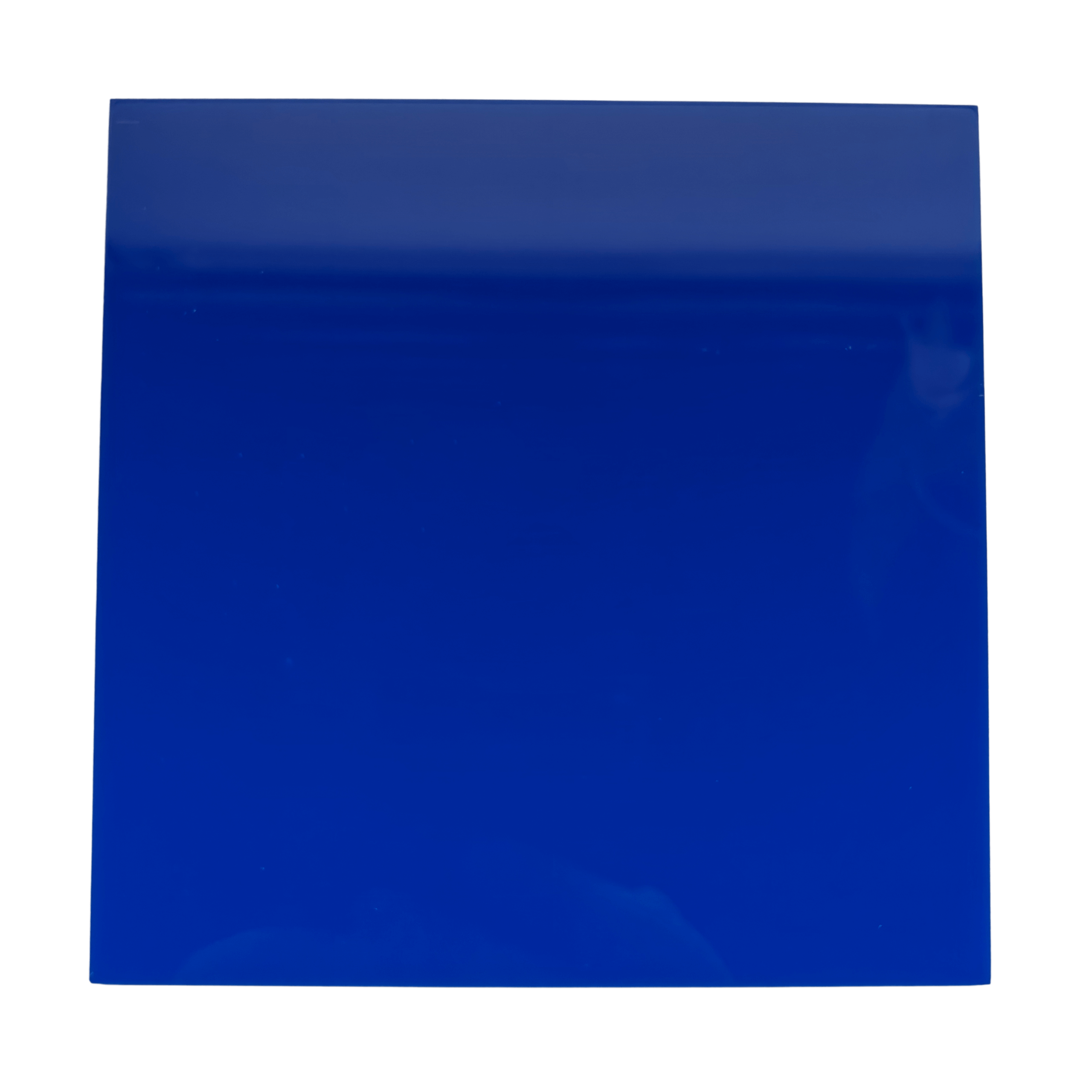 Kwadrat Z Plexi Niebieskiej Jasnej 3mm PERSPEX® 750 Cięty Laserem Na Wymiar