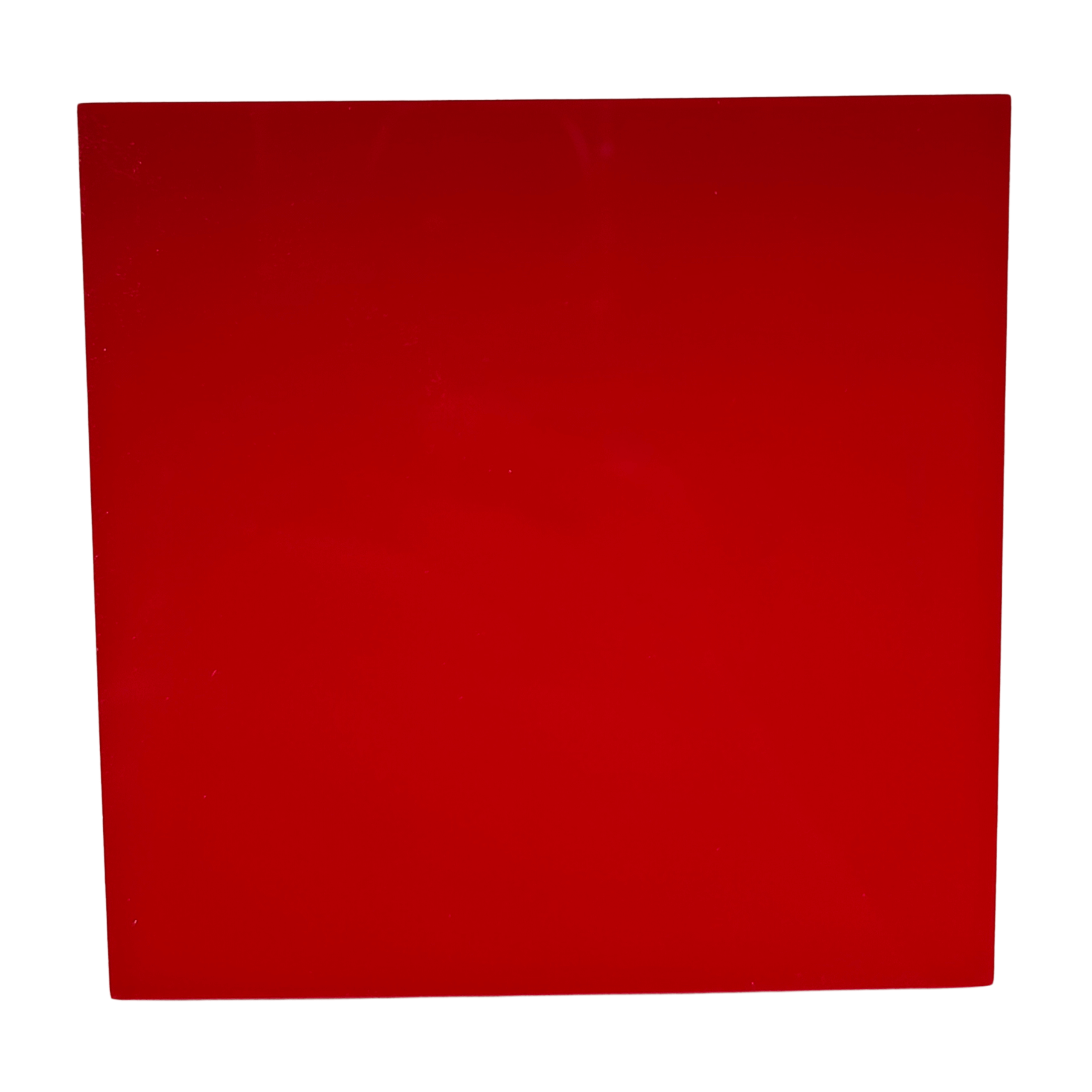 Kwadrat Z Plexi Czerwonej Jasnej 3mm PERSPEX® 440 Cięty Laserem Na Wymiar