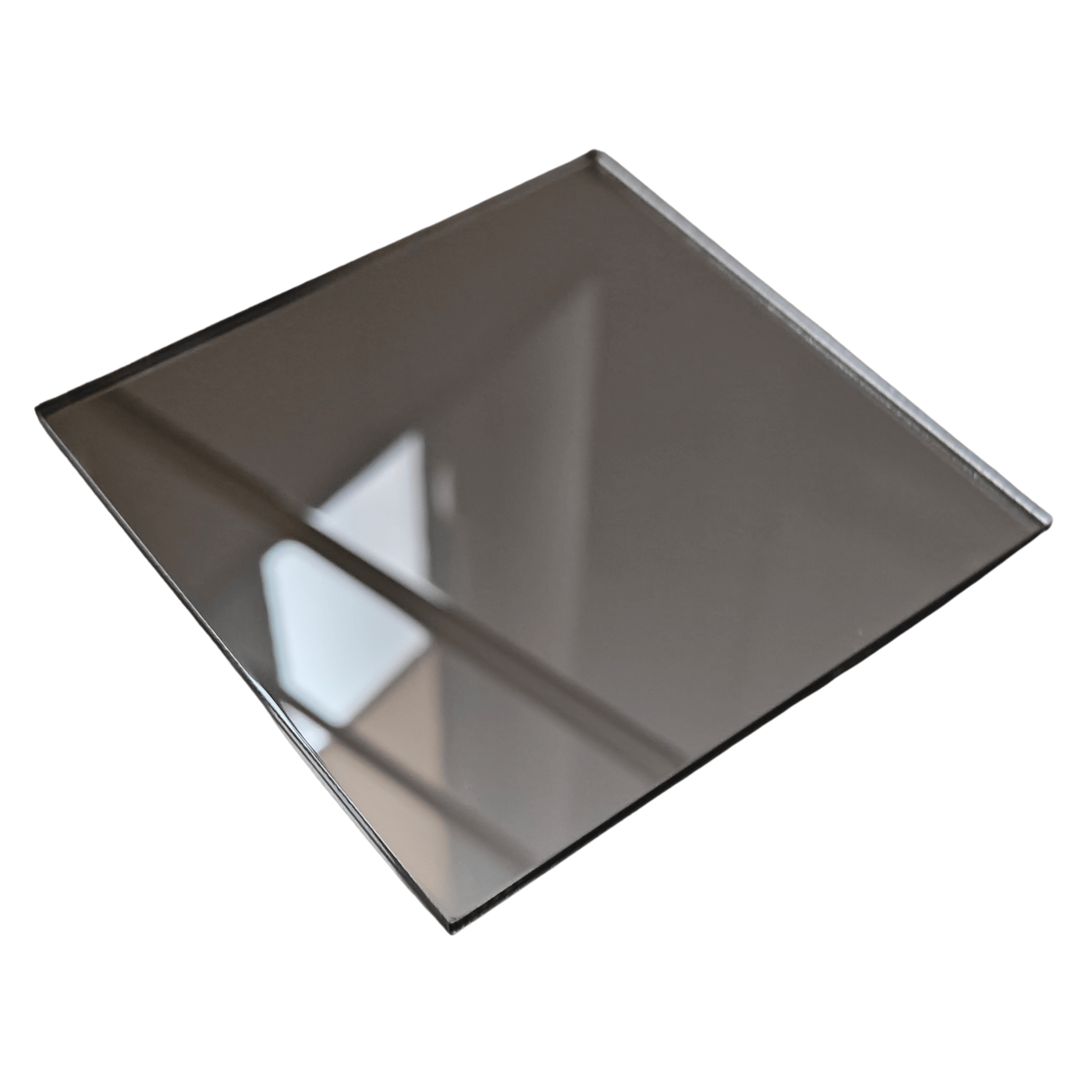 Kwadrat Z Plexi Lustro Srebrne 2mm Cięty Laserem Na Wymiar