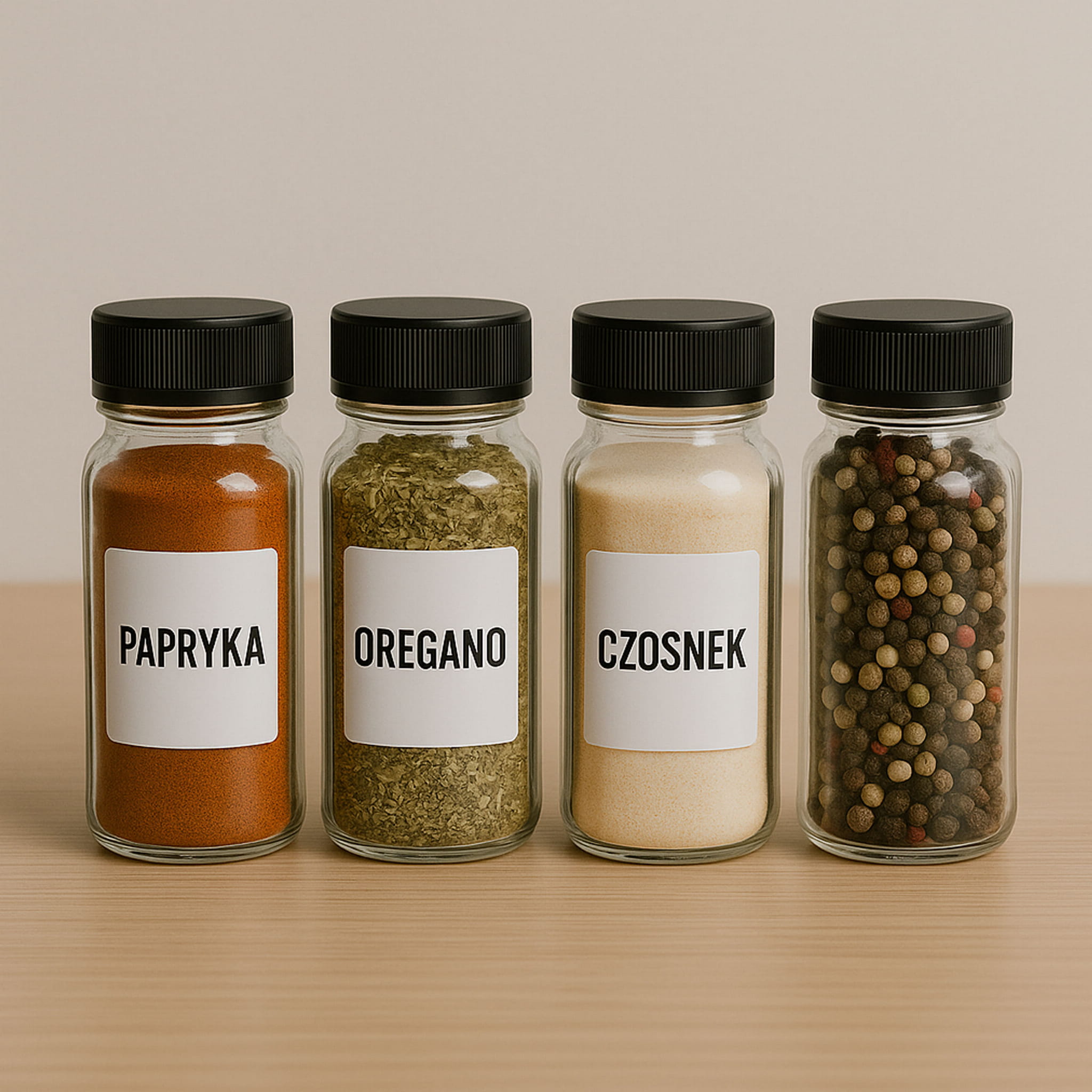 Naklejki Na Przyprawy